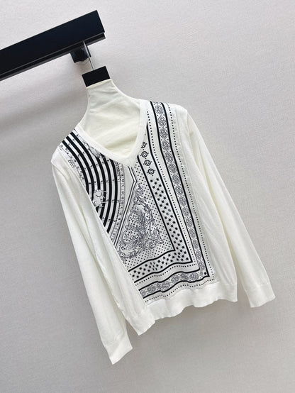 H 25ss knitted sweater