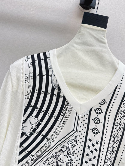 H 25ss knitted sweater