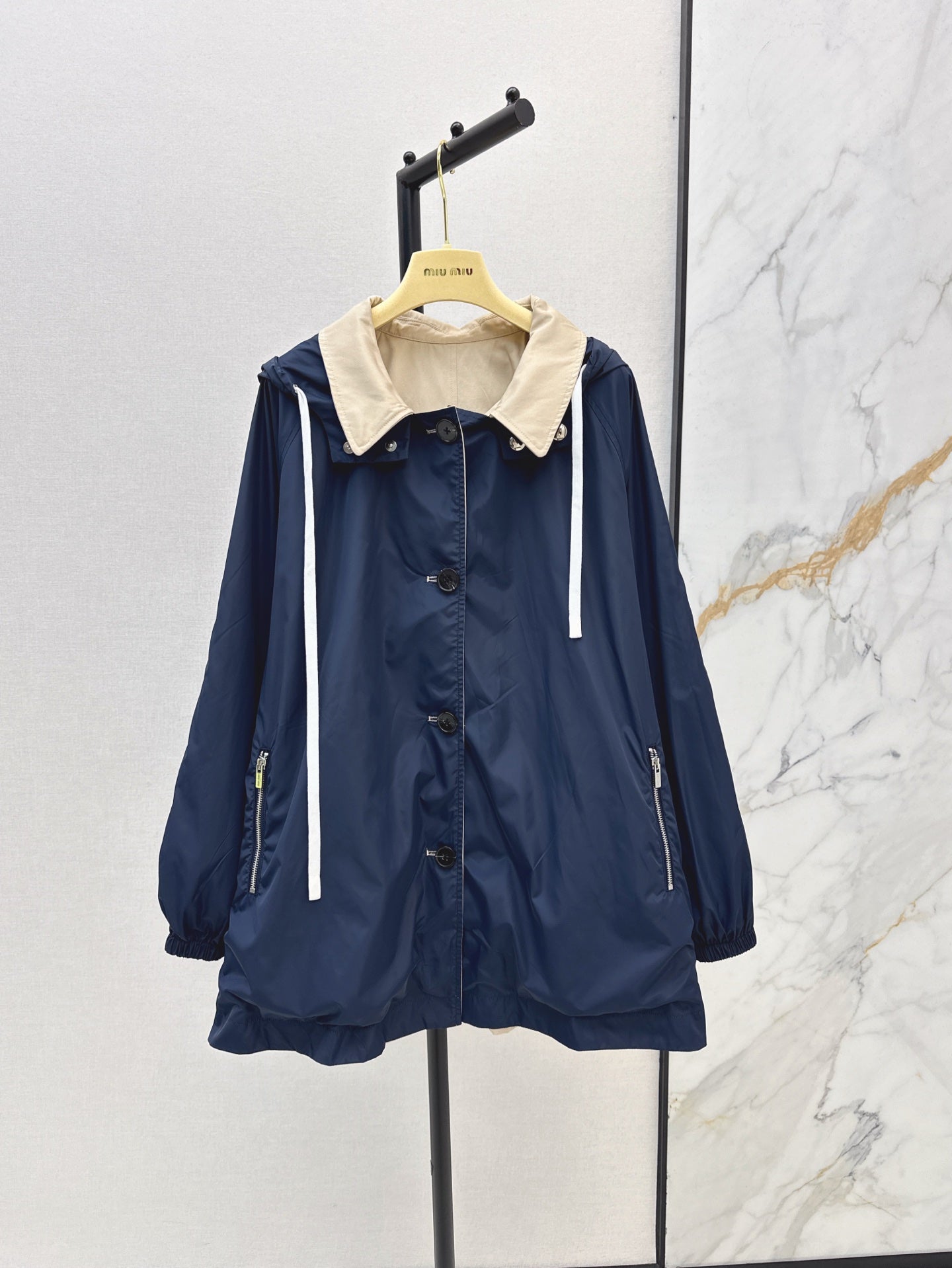 M 25ss reversible trench coat