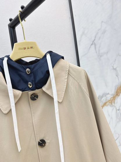 M 25ss reversible trench coat