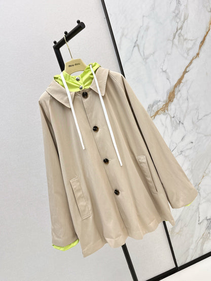 M 25ss reversible trench coat