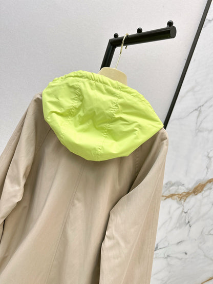 M 25ss reversible trench coat