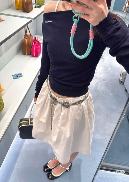 m 25ss off neck sweater