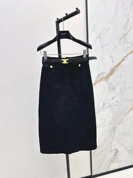 25ss denim skirt