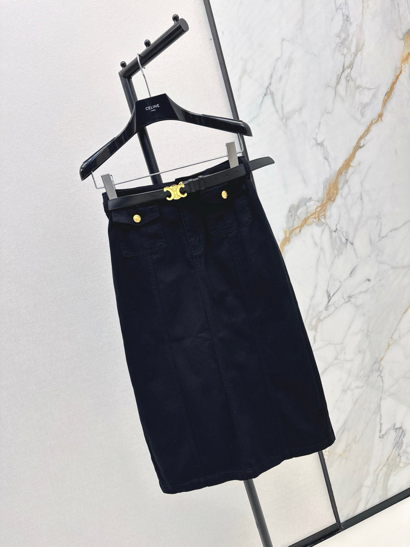 25ss denim skirt