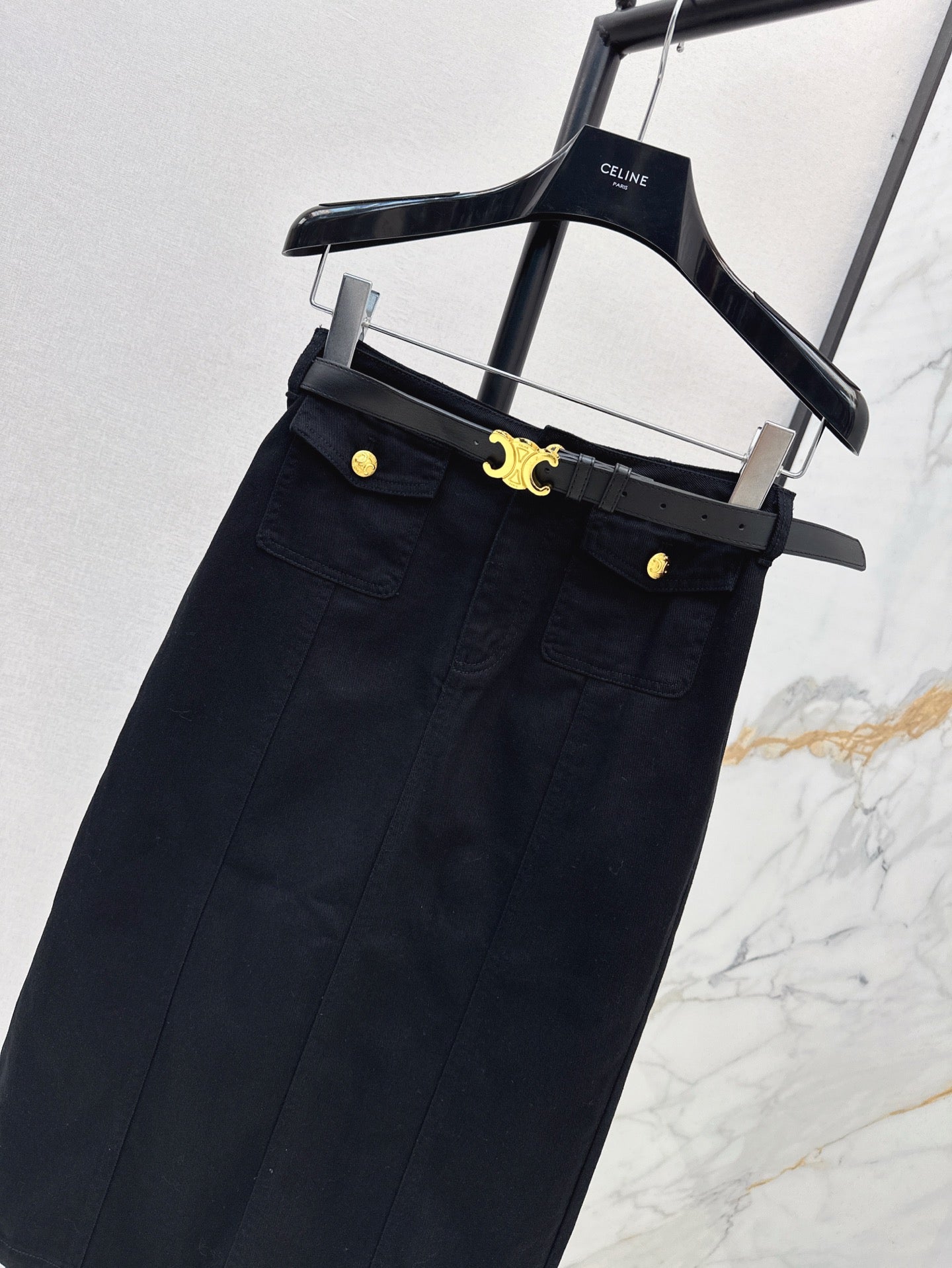 25ss denim skirt