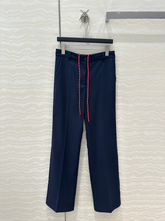 m 25ss drawstring suit pants