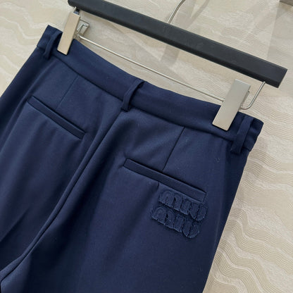 m 25ss drawstring suit pants