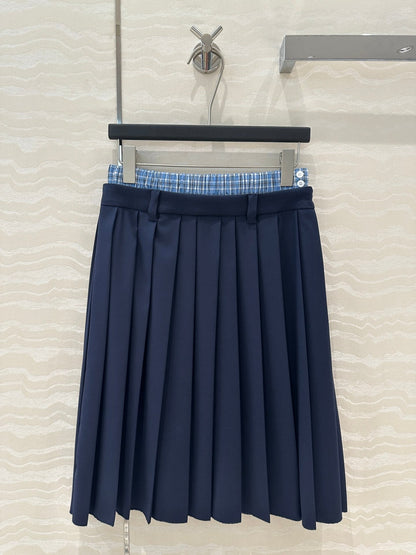 M 25SS pleated skirt
