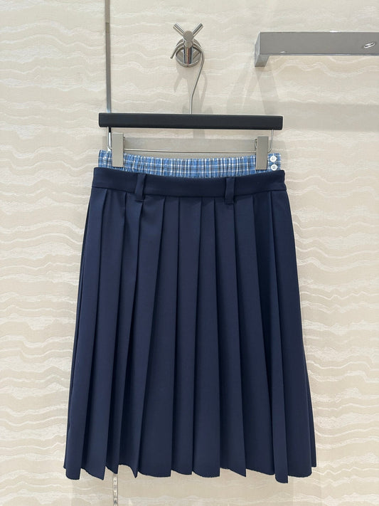 M 25SS pleated skirt