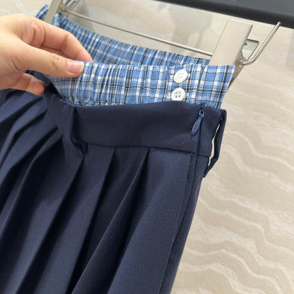 M 25SS pleated skirt