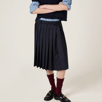 M 25SS pleated skirt