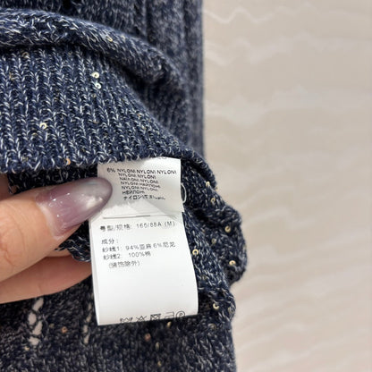 25ss v neck knitted sweater