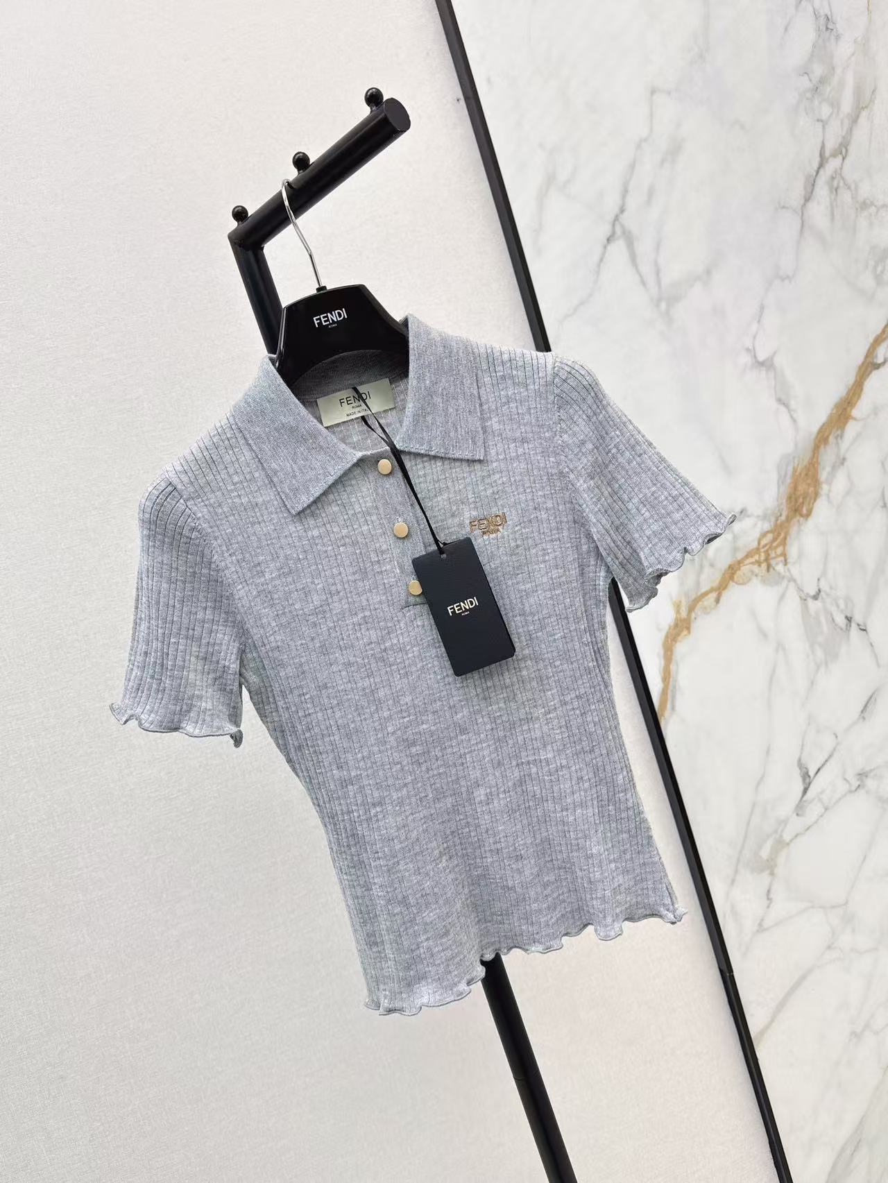25ss knitted polo shirt