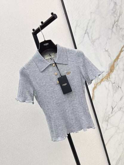 25ss knitted polo shirt