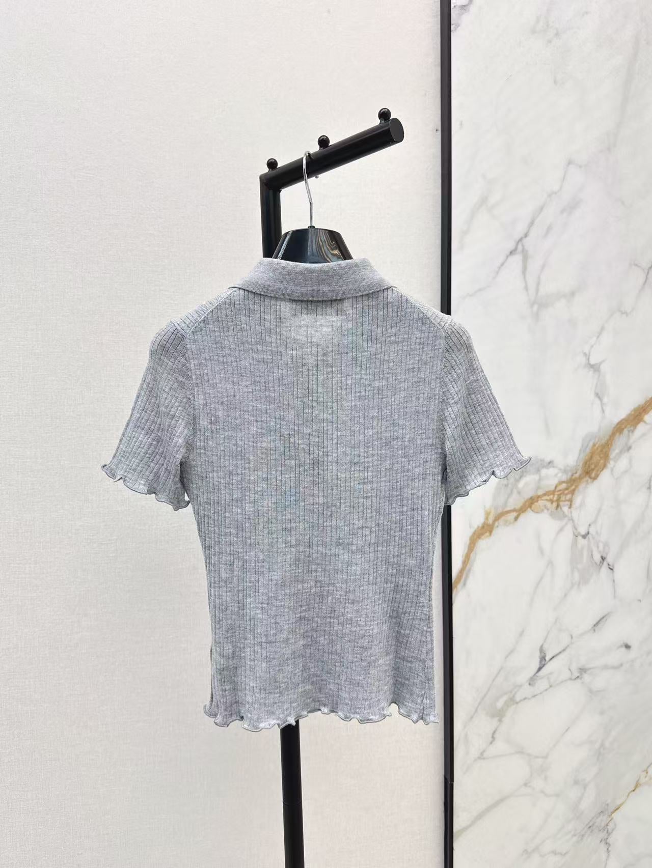 25ss knitted polo shirt