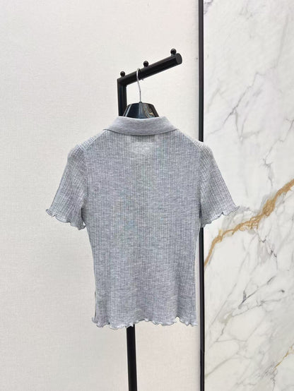 25ss knitted polo shirt