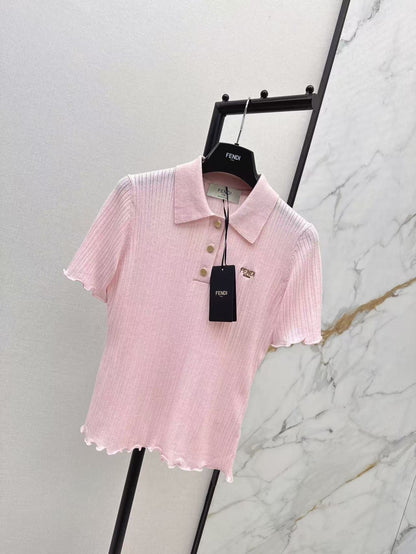 25ss knitted polo shirt