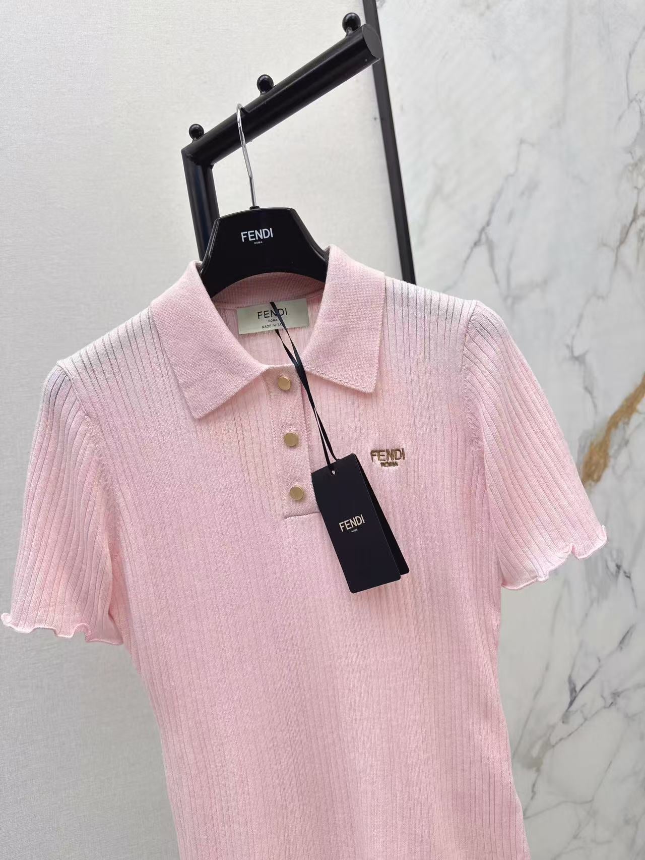 25ss knitted polo shirt