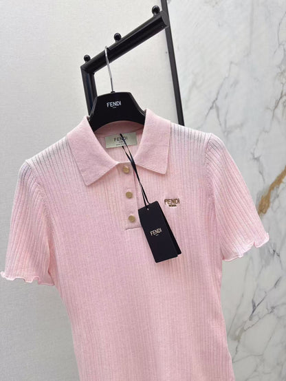 25ss knitted polo shirt