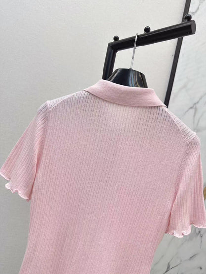 25ss knitted polo shirt
