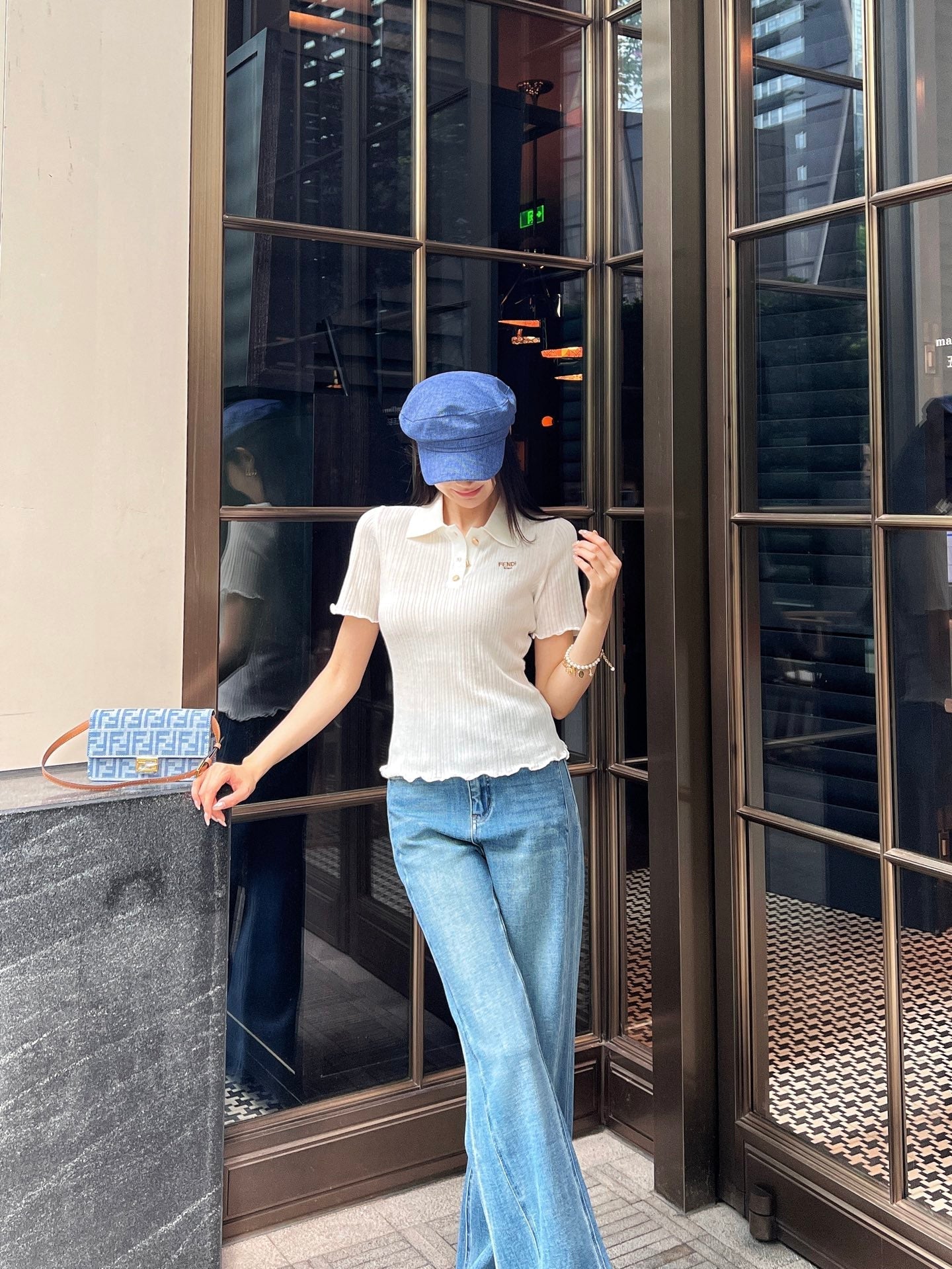 25ss knitted polo shirt