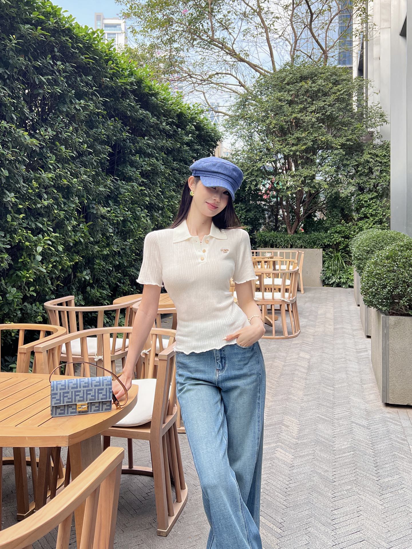 25ss knitted polo shirt