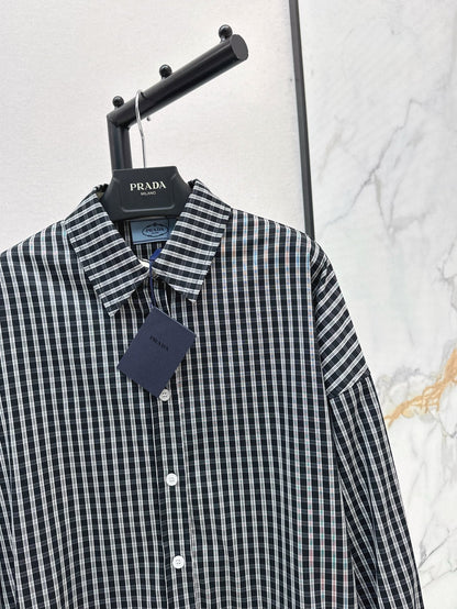 P 25ss loose fit buttons shirt