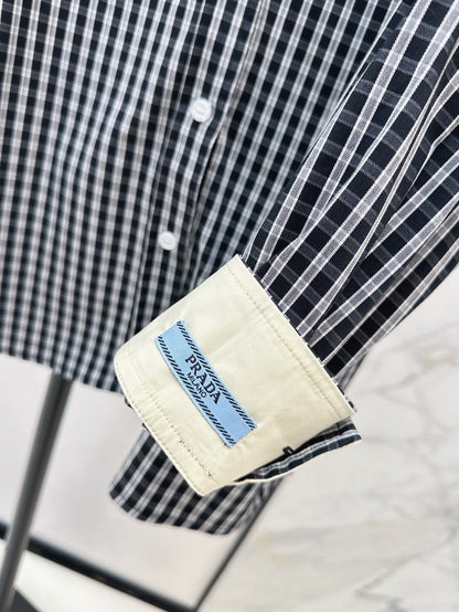 P 25ss loose fit buttons shirt