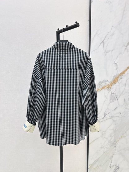 P 25ss loose fit buttons shirt