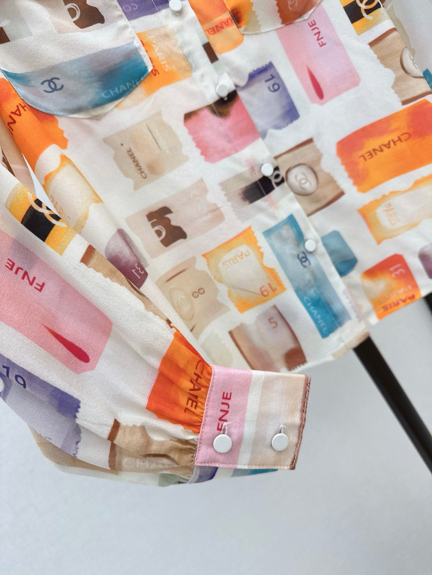 25ss silk buttons shirt