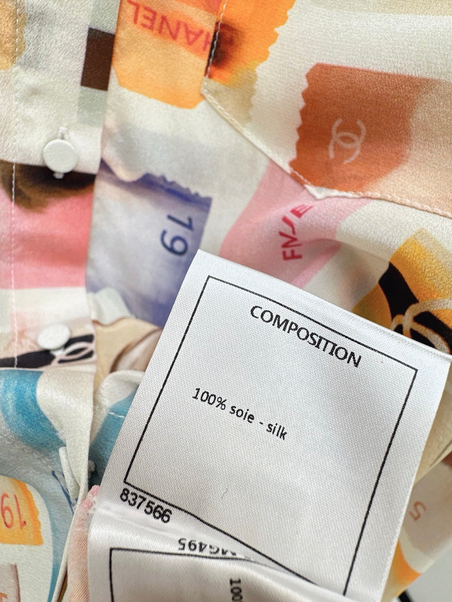 25ss silk buttons shirt