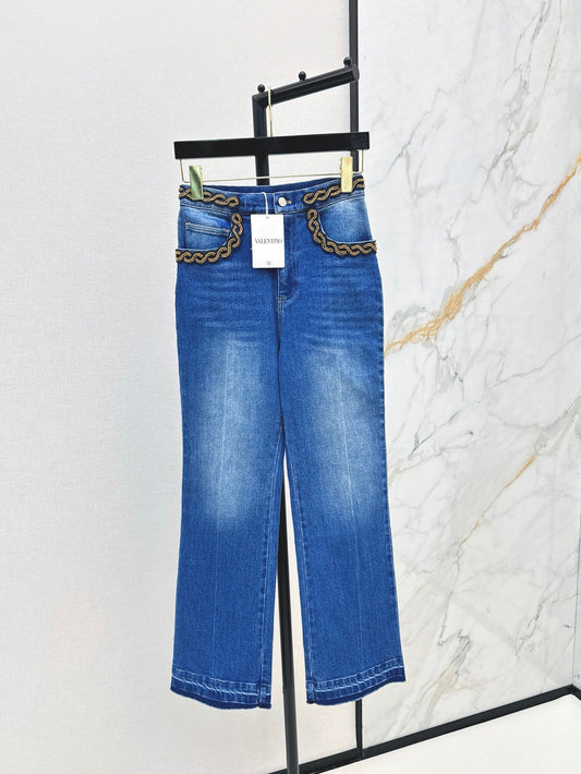 Val 25ss beaded jeans