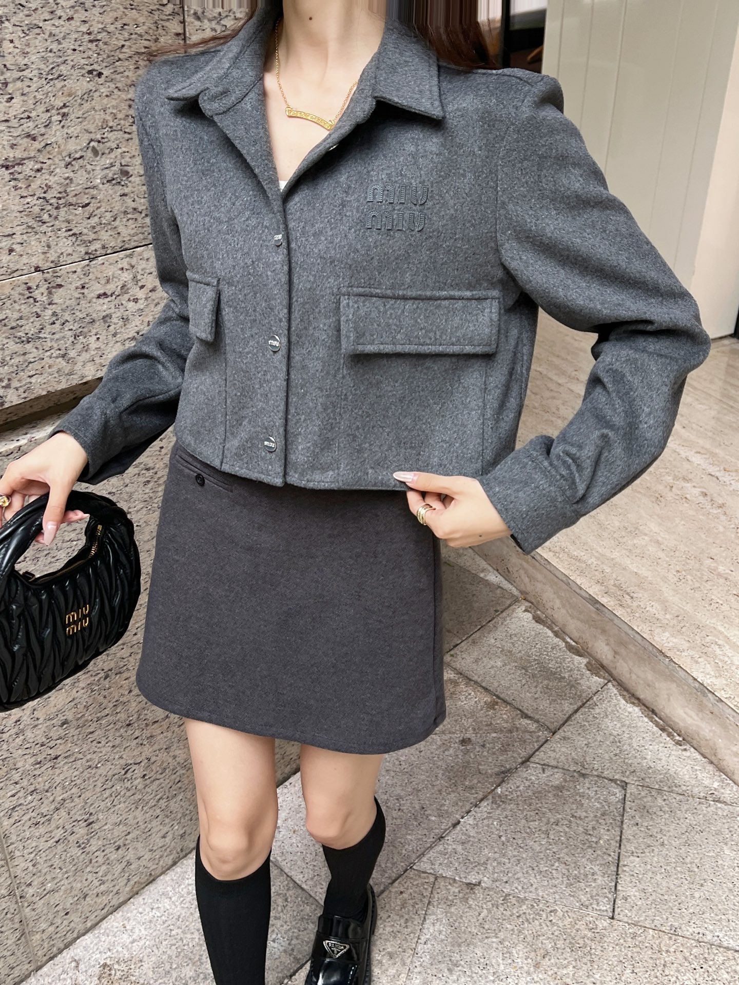 M 25ss woolen jacket