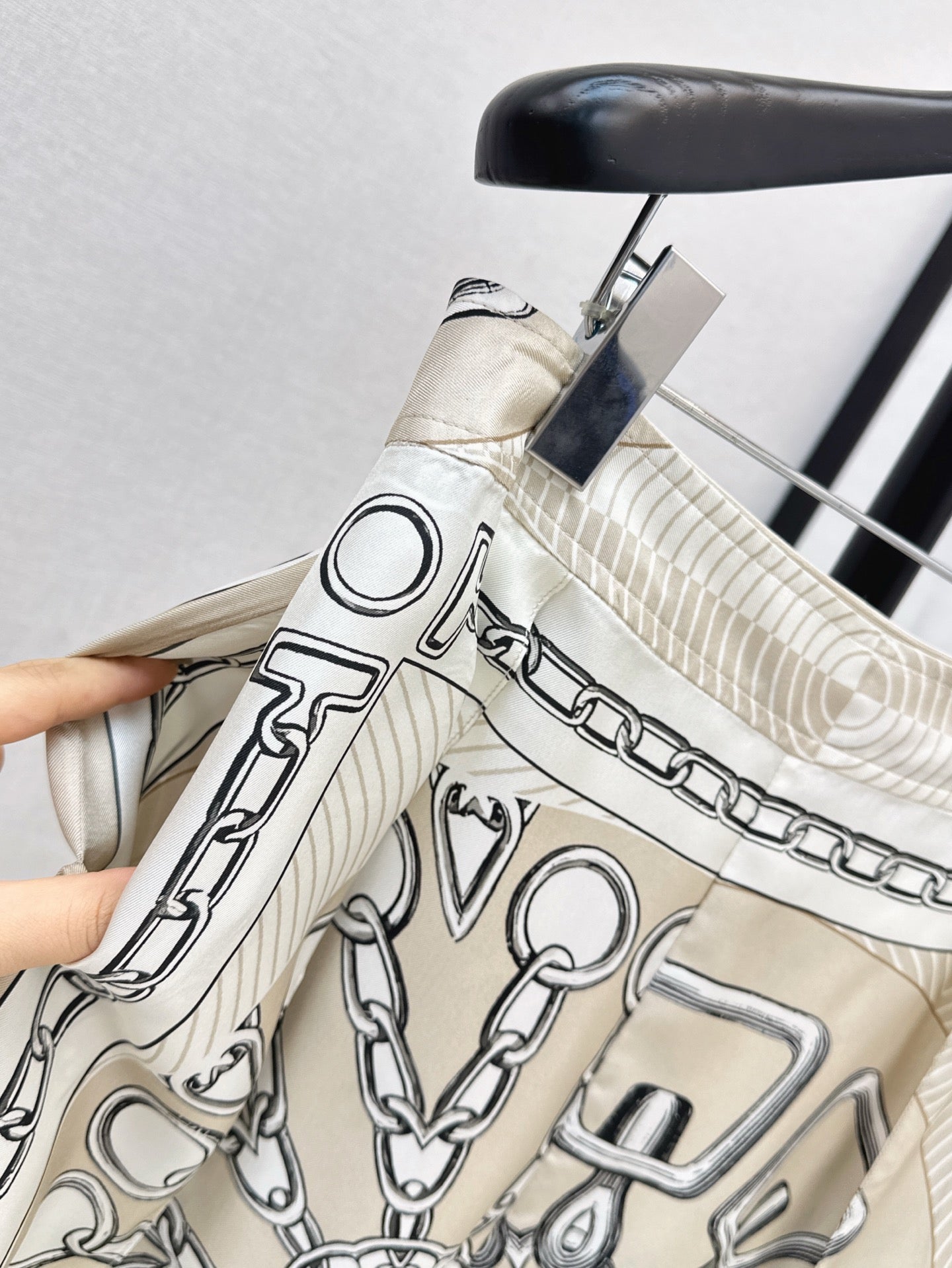 25ss silk wide leg pants