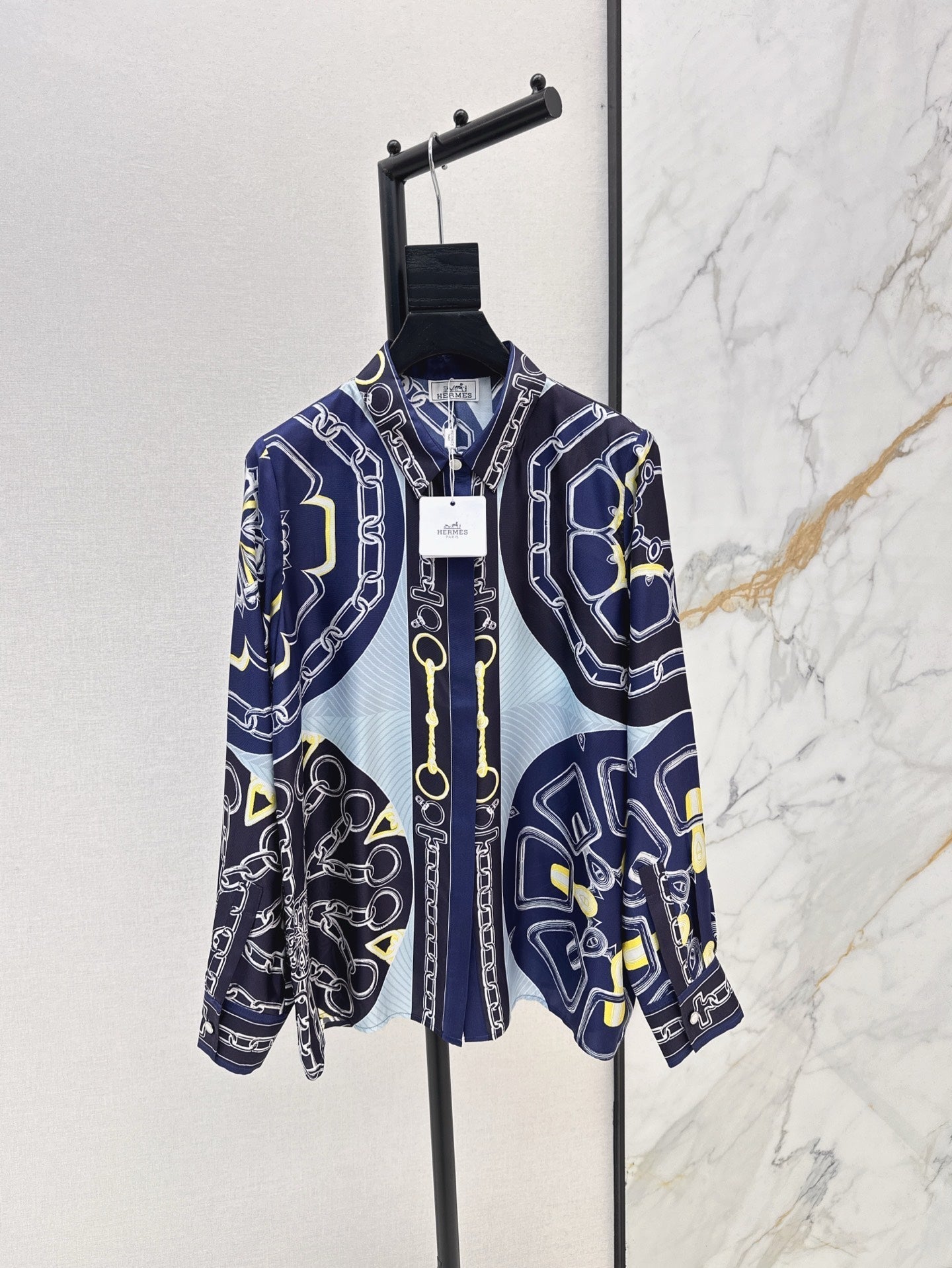 25ss silk buttons shirt