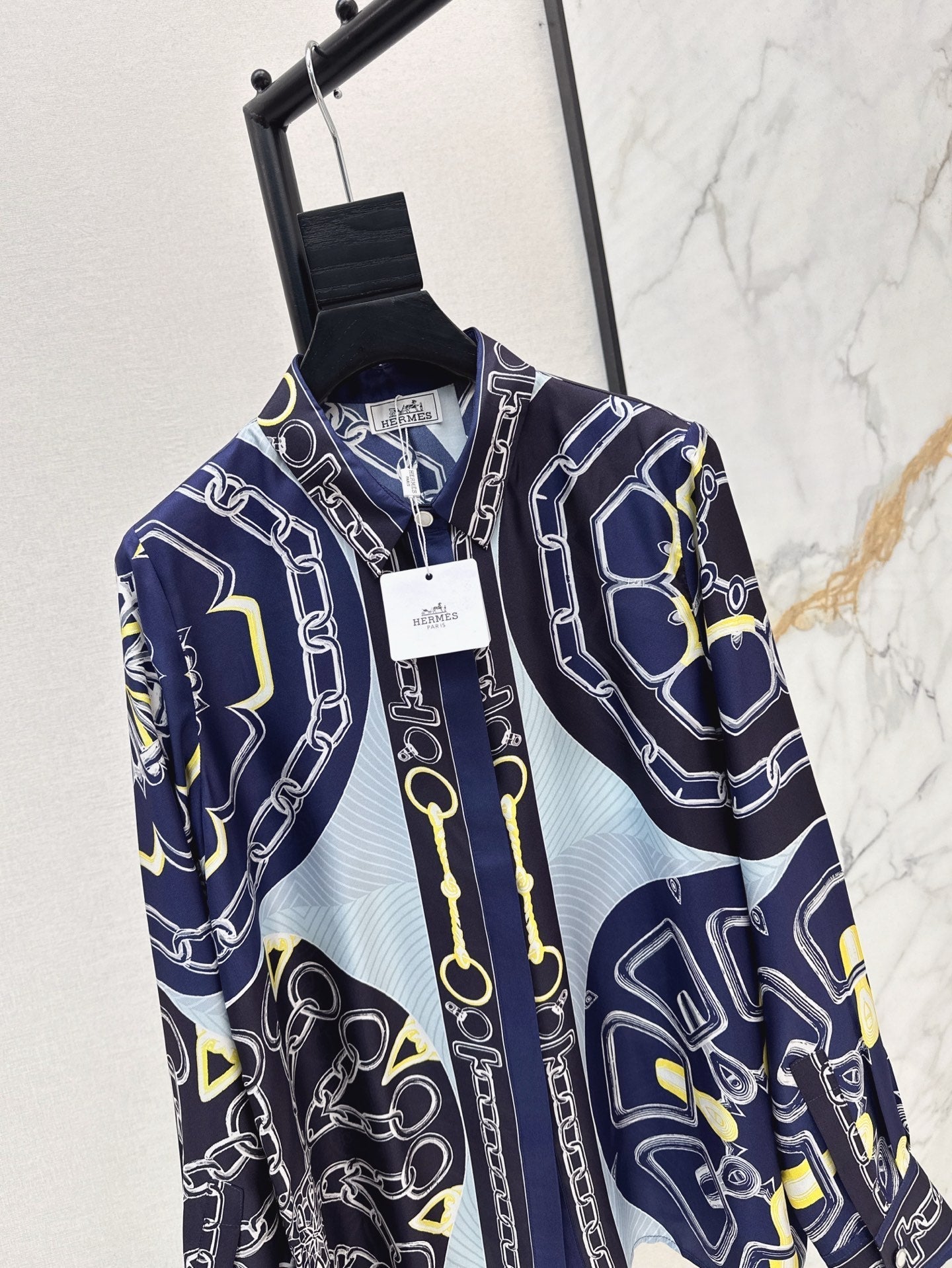 25ss silk buttons shirt