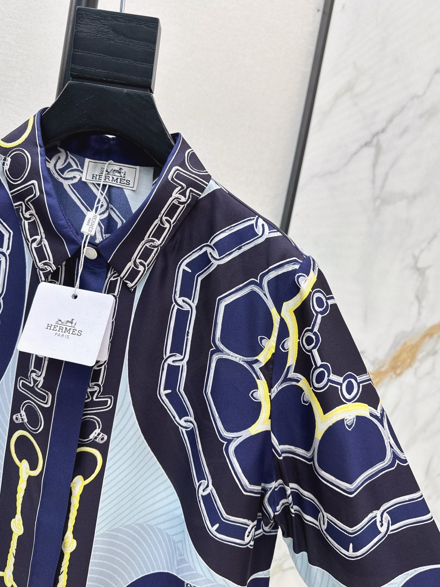 25ss silk buttons shirt