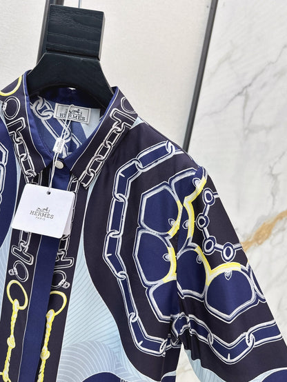 25ss silk buttons shirt