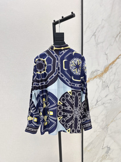 25ss silk buttons shirt