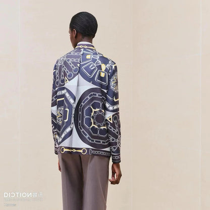 25ss silk buttons shirt