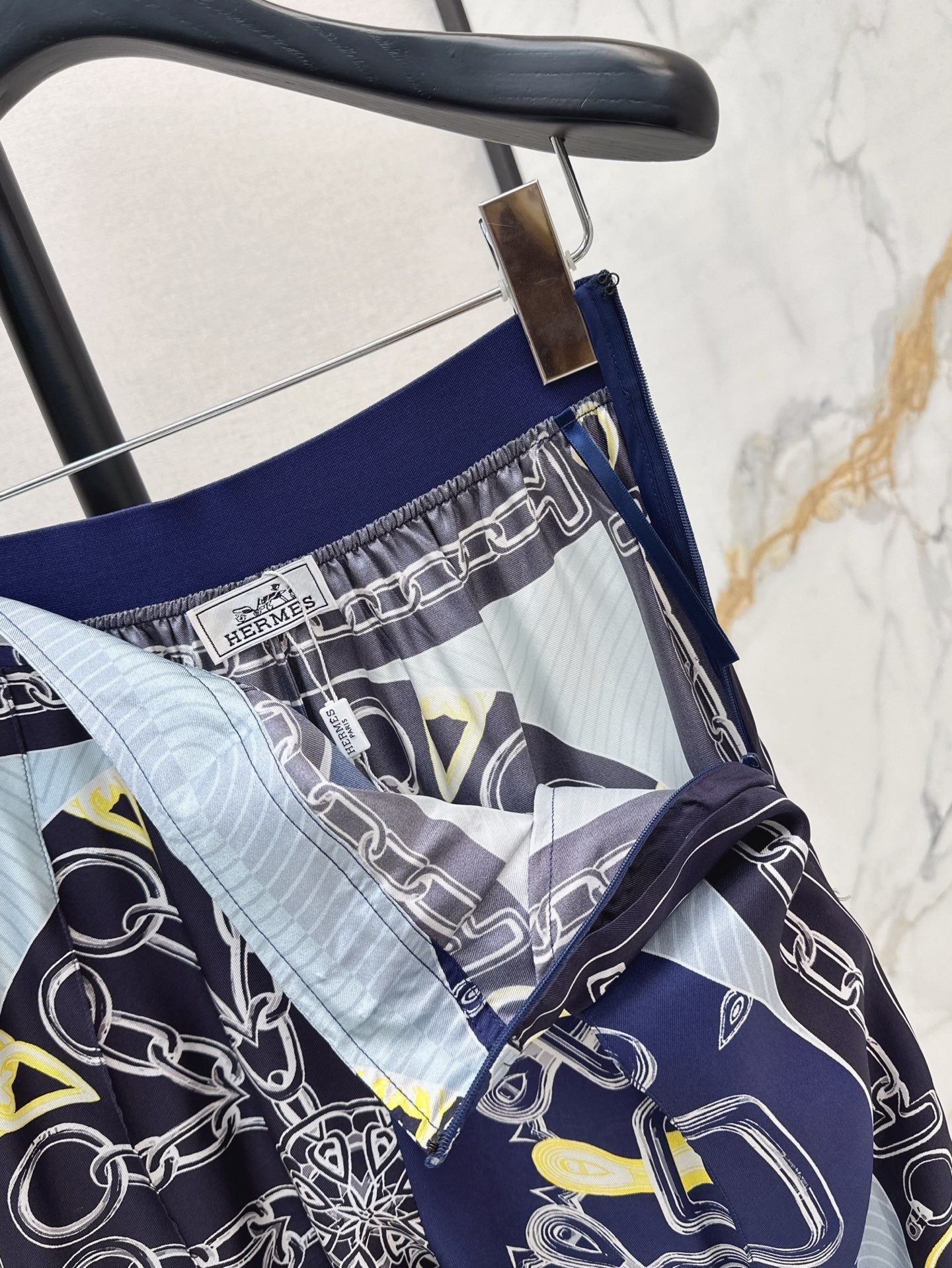 25ss silk wide leg pants