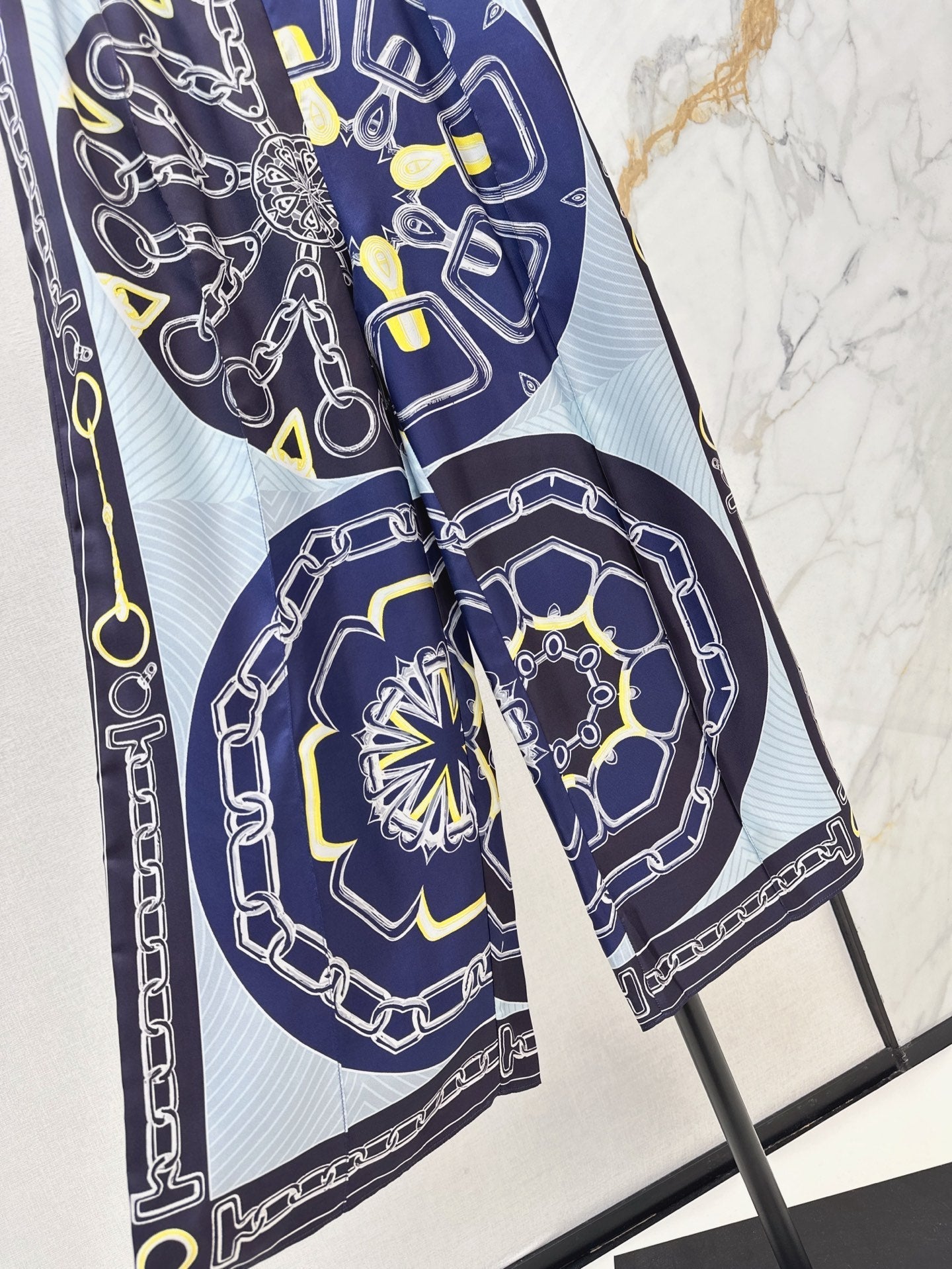 25ss silk wide leg pants