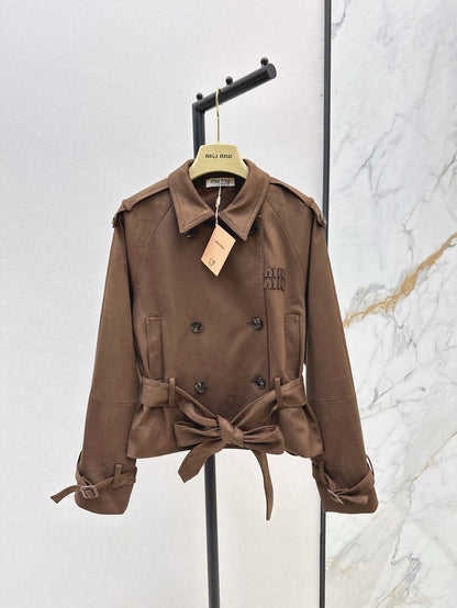 25ss short trench coat