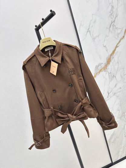 25ss short trench coat