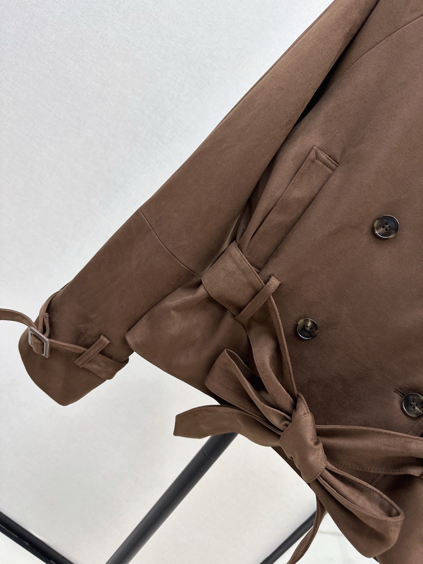 25ss short trench coat