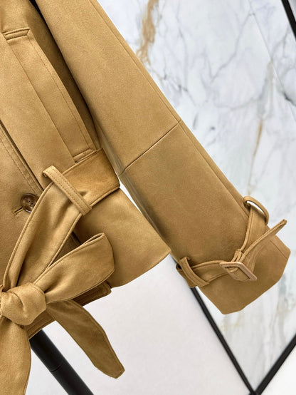 25ss short trenc coat