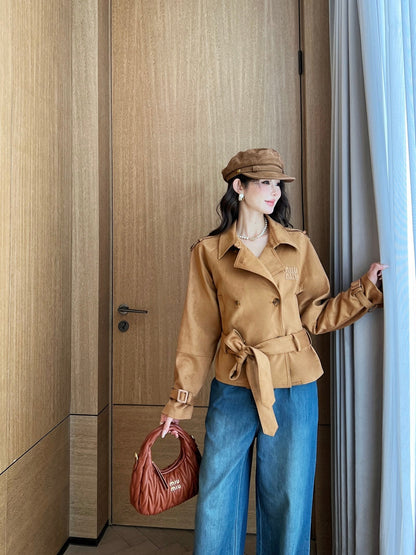 25ss short trenc coat