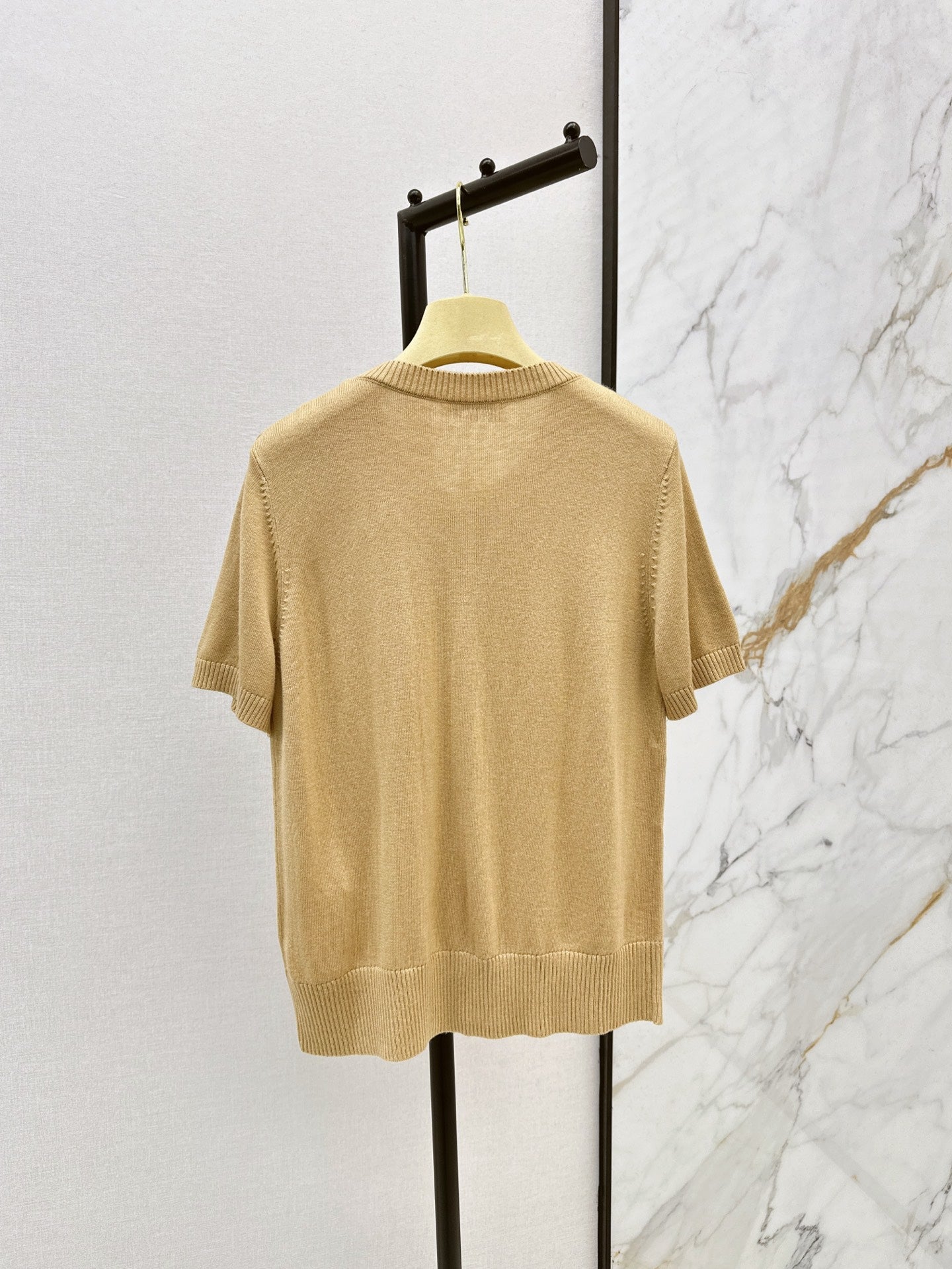 25ss beaded knitted cardigan