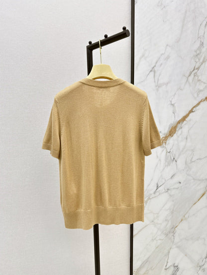 25ss beaded knitted cardigan